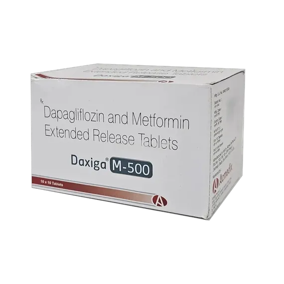 daxiga m 500mg tablet 10's